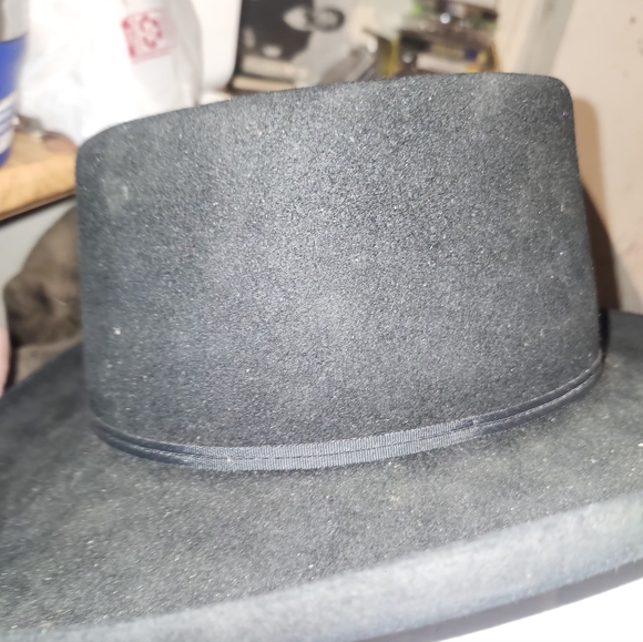 VTG resistol non conforming vaquero cowboy hat made in texas - Picture 9 of 10